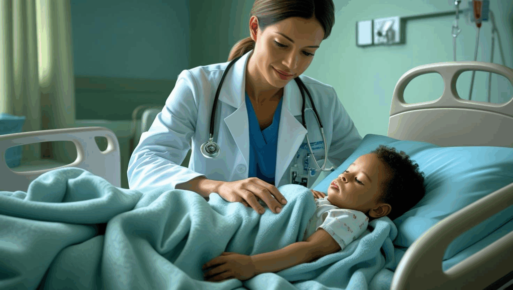 A Vaccine Enthusiast after a rough night saving a toddler's life